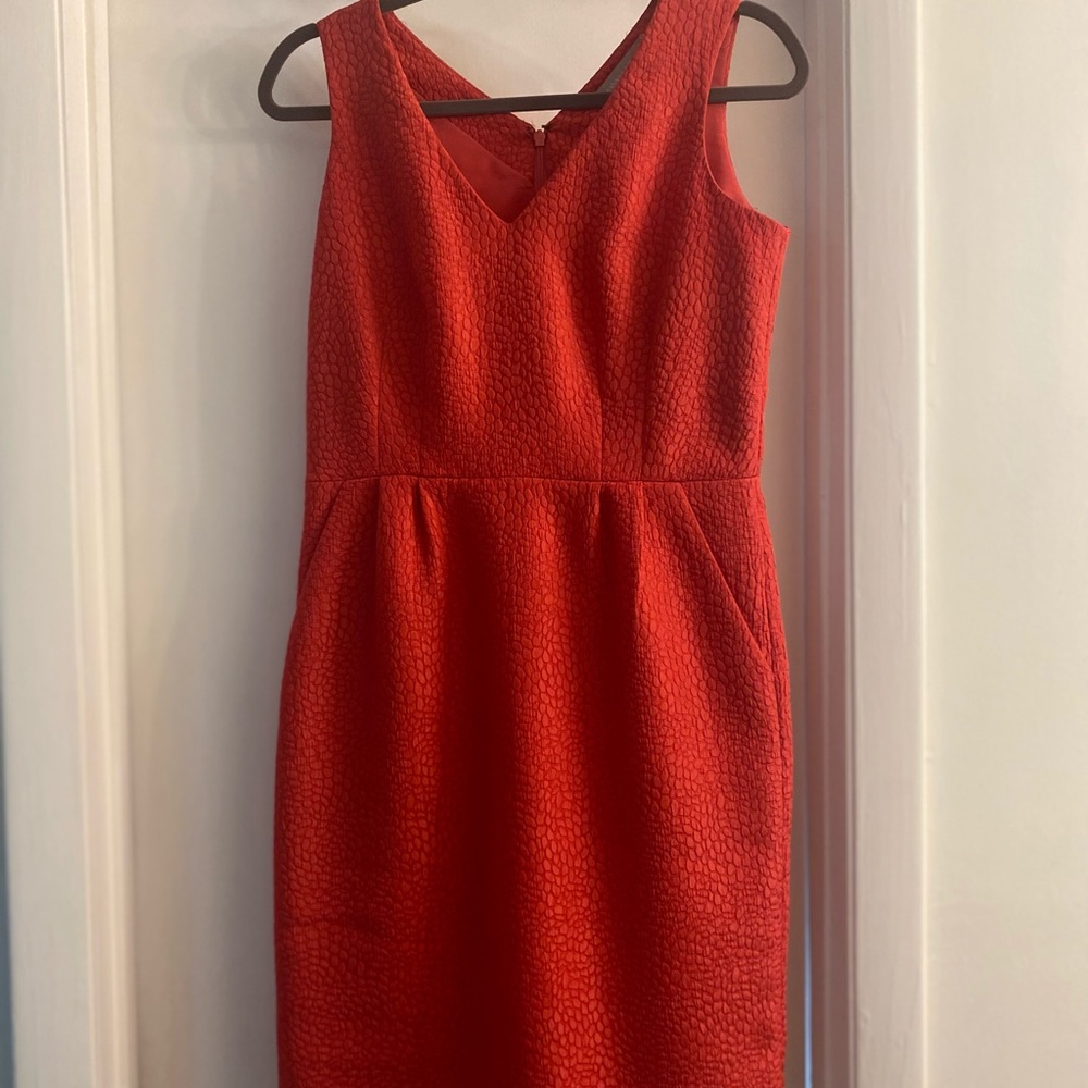 Coral Sheath Dress
